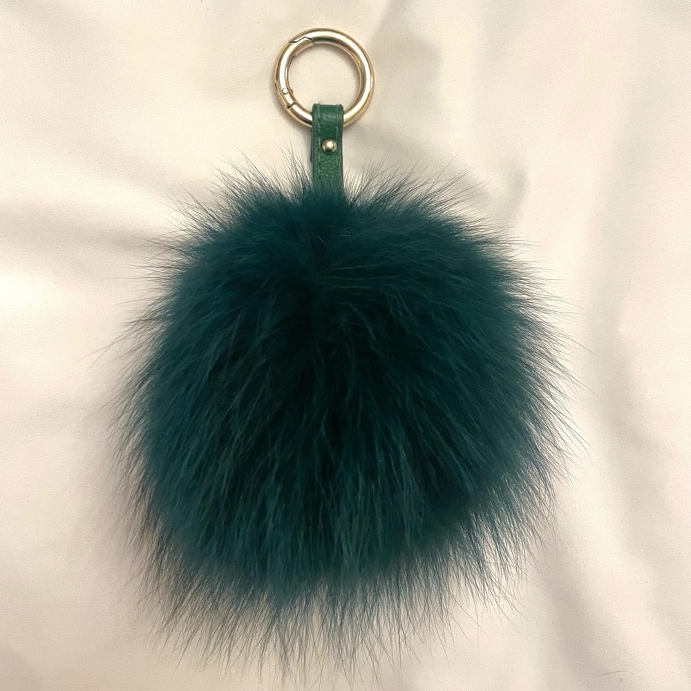 Real Rabbit Mink Fur Puff Ball Kaychain